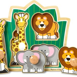 Colorful artwork with a jungle animal theme